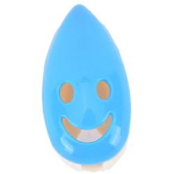 Toothbrush holder, smiling face, blue color